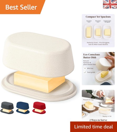 Elegant large butter dish with - elegant,