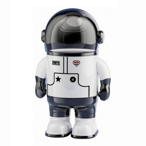 Astronaut trash can - can, boot