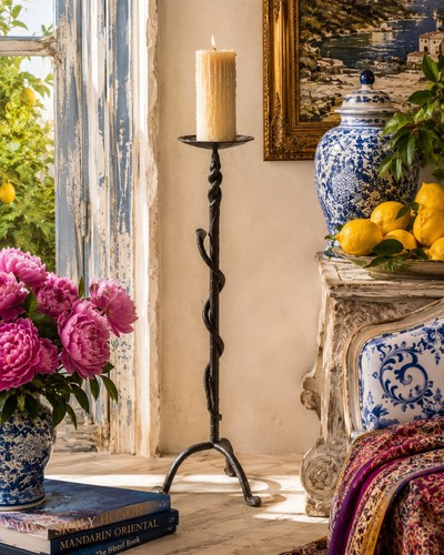 Hand forged wrought iron - hand,