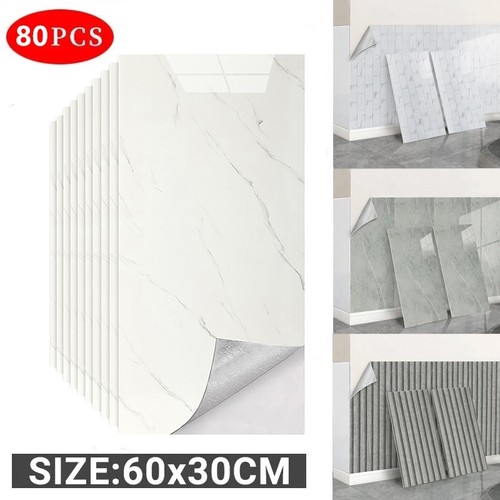 80x self adhesive tiles - 80x, marble