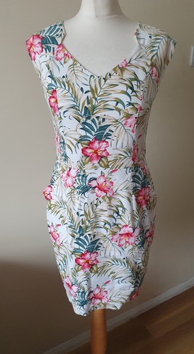 Tenki short floral dress - short,