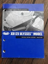 2007 Buell XB12X XB 12 X Ulysses Motorcycle Parts Catalog Manual 99575-07Y