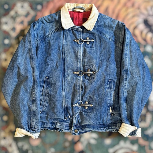 Vintage 90s denim - denim, fireman