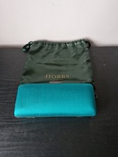Hobbs London turquoise clutch