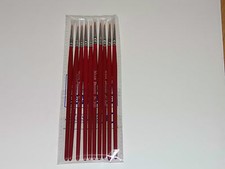  SABLE MODELLNG FINE PAINT  BRUSHES  SIZE 00  MODEL pack of 10- AIRFIX REVELL