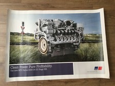 MTU Engine Poster