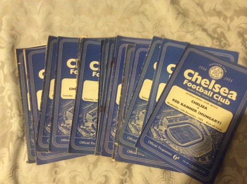 Chelsea home programmes from - chelsea,