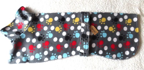 Double fleece dog coat - fleece,