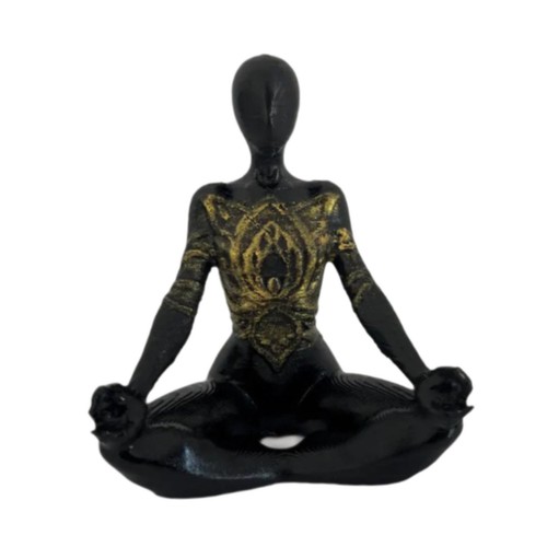 Yoga pose figurine resin - pose,