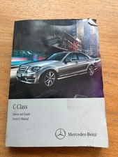 Mercedes C Class Owners Handbook/Manual 11-14 - DAMAGED
