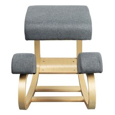 Ergonomic Kneeling Chair Wooden Orthopaedic Posture Stool Home Office Desk Chair