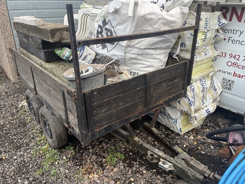Drop side trailer - drop,