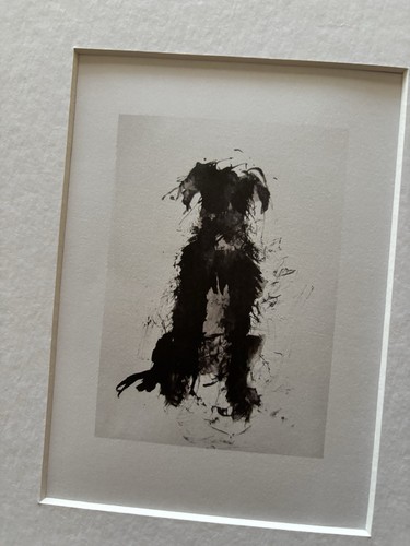Mounted print page - page, art