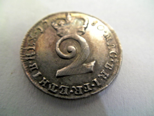 Maundy 1780 coin - ,