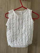 Myleen Klass Baby K Ruffled Top In White 12-18 Months Mothercare