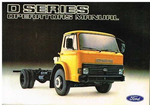 Ford series truck - d, orig.