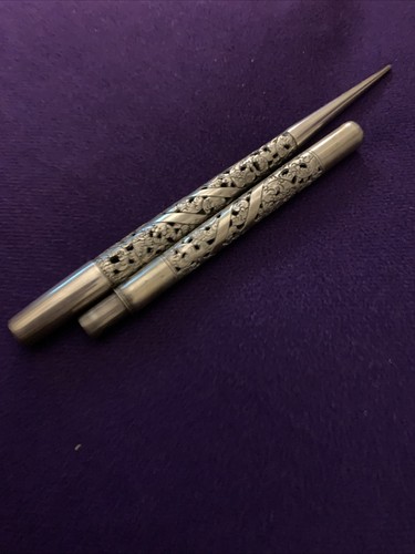 Sterling silver pencil and - silver,