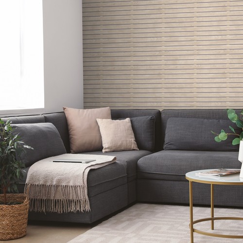 Cream panel wallpaper wood - panel,
