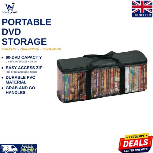 Portable case black dvd - portable,