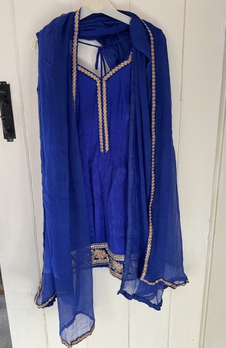 Indian sari saree - indian, indigo
