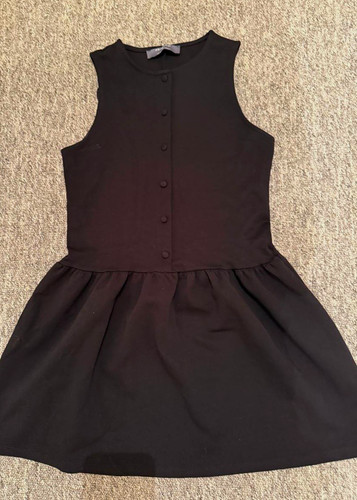 Primark black sleeveless - black,