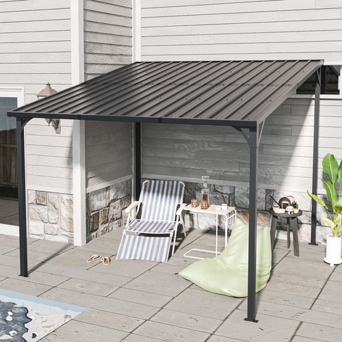 Metal outdoor pergola - metal, gazebo