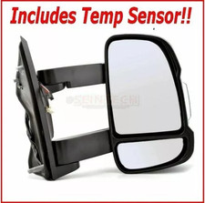 PEUGEOT BOXER Full Door Wing Mirror ELECTRIC HEATED Long Arm Right O/S 06 On UK