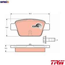 BRAKE PAD SET DISC BRAKE