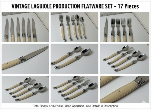 Vintage laguiole production - vintage,