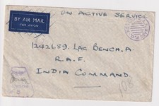 WW2 RAF BASE P.O. CEYLON RAF