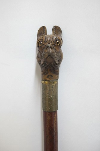 Victorian bulldog dog head - victorian,