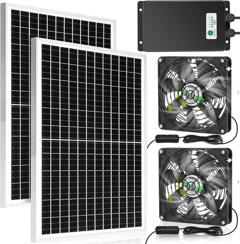 Solar 50w rechargeable fan - solar,