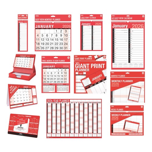 2026 wall calendar easy large - wall,