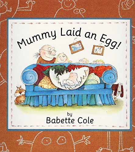 Mummy laid egg - egg!, (red