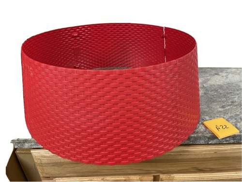 Basketweave magnetic red - 27”,