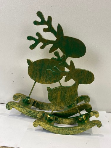 Rocking reindeer christmas - reindeer,