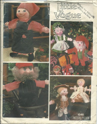 Vogue 1546 sewing pattern - , 16"