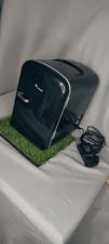 Black Mini Fridge Cooler And Warmer Cristal 4 L Portable With Power Cable