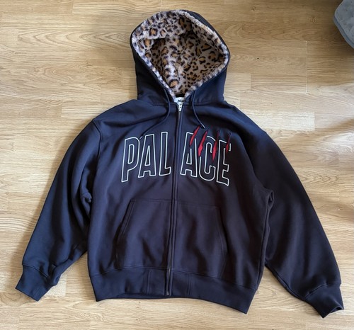 Palace claw zip hoodie - zip, size