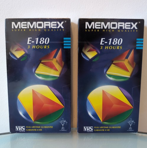 Memorex 180 3 hour vhs - x,