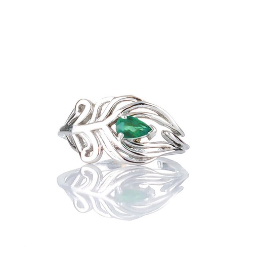 Sterling silver onyx - sterling, green