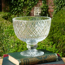 Crystal Cut glass bowl FRUIT