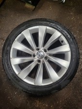 GENUINE 08-14 VW PASSAT CC SCIROCCO 18 INCH INTERLAGOS ALLOY WHEEL 3C8601025D X1