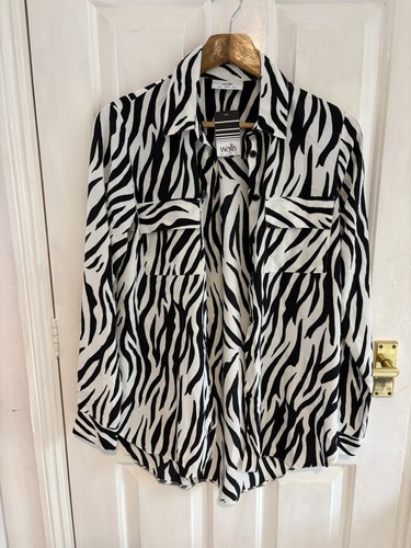 Wallis zebra print blouse - print,