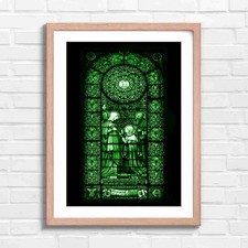 Vibrant Religious Stained