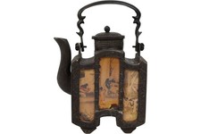 Antique Chinese pewter Teapot