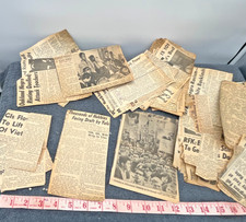 vintage newspaper articles