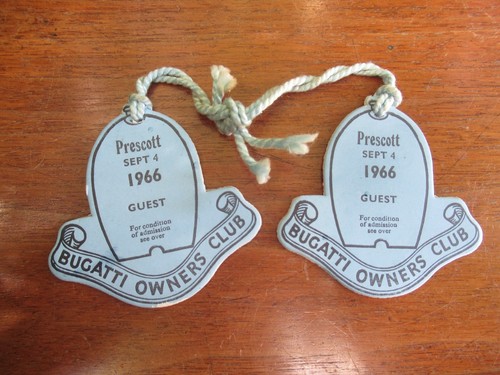 Pair 1966 bugatti owners - pair,