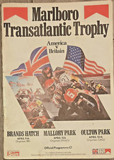 MARLBORO TRANSATLANTIC TROPHY. America v Britain Match Races - 1982