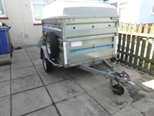 USED UNBRAKED TRAILER